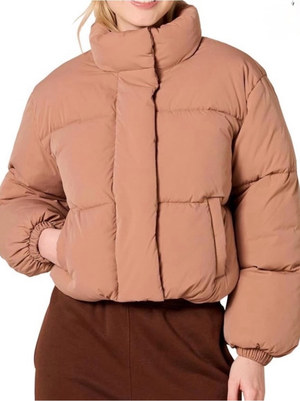 Puffer Jacket Classic Dark Brown